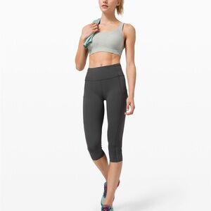 lululemon athletica navy blue Leggings 19 inch